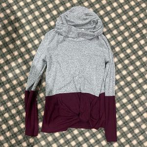 Maurice’s cowl neck sweater